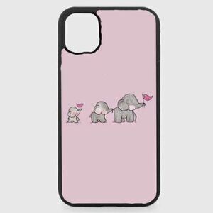 Pink Elephant Family Phone Case